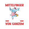 Mittelfinger Einhorn