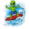 Wave surfers Surfers Surfers