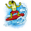 Wave surfers Surfers Surfers