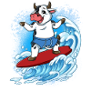 Surfeurs de vagues Surfeurs Surfeurs