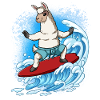 Surfeurs de vagues Surfeurs Surfeurs