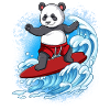 Wave surfers Surfers Surfers