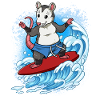 Surfeurs de vagues Surfeurs Surfeurs
