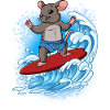 Wave surfers Surfers Surfers