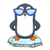 Cooler Pinguin