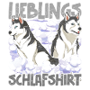 Hunde Schlafshirt Hundeliebhaber Geschenk Husky