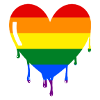 PRIDE HEART LGBTQ+