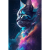 Visage de chat