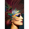 Abstract Facial Art