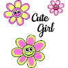 Cute Girl Awesome Girl Design