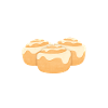 Cinnamon Roll And Cinnamon Buns