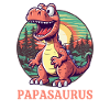 Papasaurus Papa Father's Day
