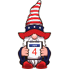 4th Of July Gnome