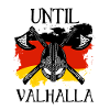 Until Valhalla with German flag
