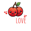 Cherries Kawaii