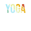 Lettrage Yoga Rétro