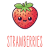 Erdbeere Kawaii