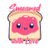 Kawaii Toast Smeared with Love