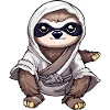 Cloc the ninja sloth