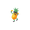 Tanzende Ananas