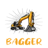 Bagger Baggerfahrer Baggern