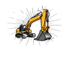 Bagger Baggerfahrer Baggern