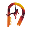 Climbing logo climb carabiner