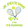 Je peux pas j'ai Tennis