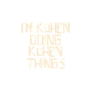 I'm Kohen doing Kohen things