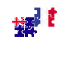 Australia France Flag Australian