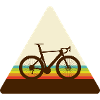 HAPPY RENNRAD | Retro Regenbogen