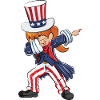 July 4th Dabbing US