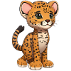 Guépard totalement mignon