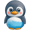 Totally cute penguin