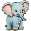 Totally cute elephant