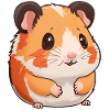 Hamster totalement mignon