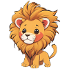 Totally cute lion