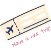 Plane ticket trip