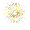 Sonne - Sonnenstrahlen - Sonnengesicht - Strahlen