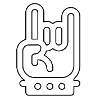 Metalleux