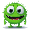 Petit monstre vert