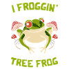Frog Red-eyed Tree Frog