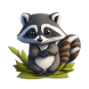 Little raccoon