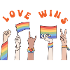 Love wins | Merch Pride