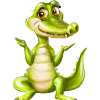 Happy croc