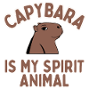Capybara est mon animal spirituel