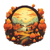 Autumnal landscape
