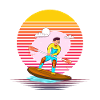 Paddleboarding Vapor