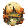 Paysage automnal