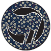 Alerta Antifa pattern flower